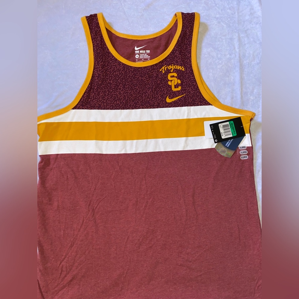 USC NIKE MUSCLE SHIRT